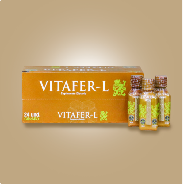 Vitafer -l  Gold caja de 24 uds de 20 ml  -  Vitachitos